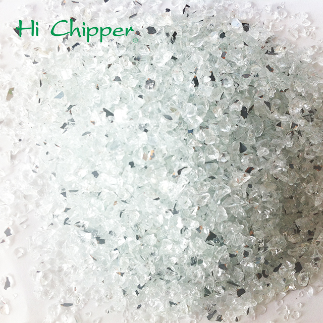 Hi Chipper Sparkling Crystal Drushed Mirror Glass в инженерном камне